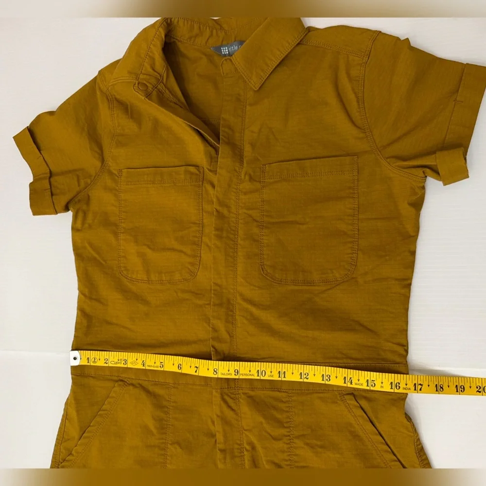 Title Nine Rosie Utility Short Sleeve Romper - S - Picture 14 of 15